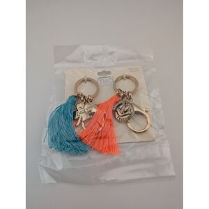 Mia Collection Friendship Keychain Set‎ Tassel Lucky Freedom Charms Gift New